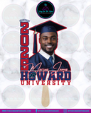 Custom Graduation Fans | High School or College Graduation | Personalized Keepsake Fan