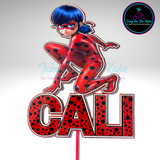 Miraculous Ladybug Inspired Cake Topper/Centerpiece