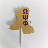 Omega Cupcake Toppers