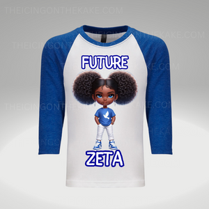 Future Zeta Baseball T-shirt