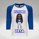 Future Zeta Baseball T-shirt