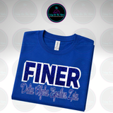 FINER-DAEZ T-Shirt (Unisex | Royal Blue)