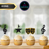 Musical Theater/ Thespian Cupcake Toppers