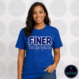 FINER-DAEZ T-Shirt (Unisex | Royal Blue)