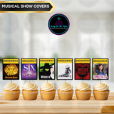 Musical Theater/ Thespian Cupcake Toppers