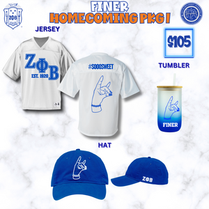 Gamma Alpha 2025 FINER Homecoming Package