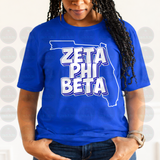 ZPhiB Florida T-Shirt (Unisex | Royal Blue) (Copy)