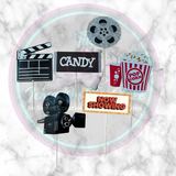 Movie Theme Cupcake Toppers