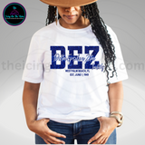 Delta Epsilon Zeta Chapter T-shirt