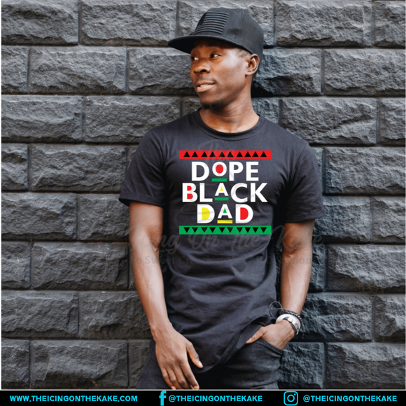 Black Dad/Father's Day T-shirt