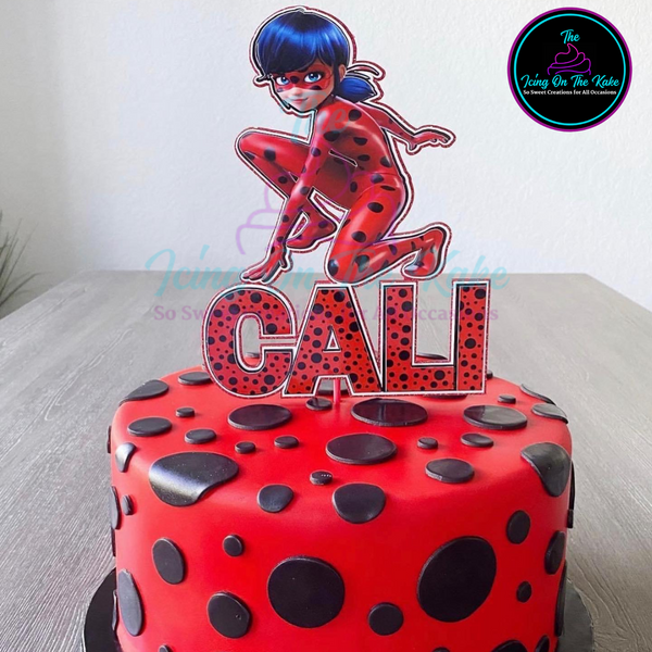 Cutest Ladybug Cake for Valentine's Day - Haniela's | Recipes, Cookie & Cake  Decorating Tutorials