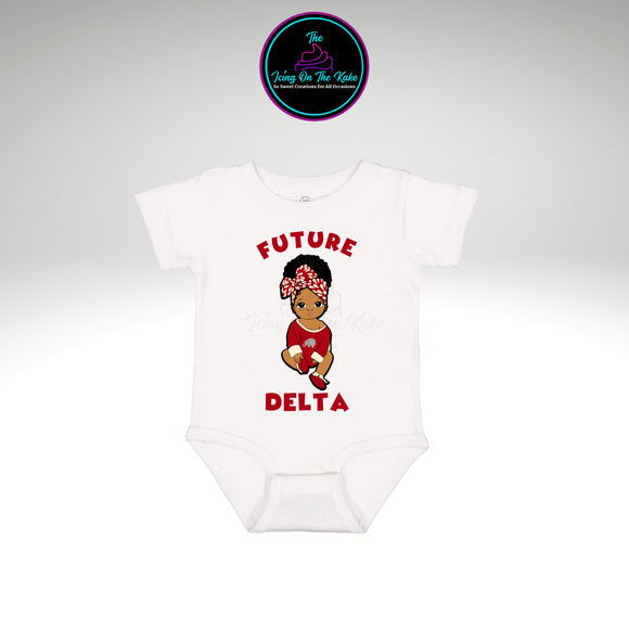 Future Delta Onesie/Body Suit/Delta Baby