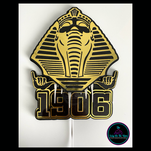 Alpha/1906/Sphinx Cake Topper