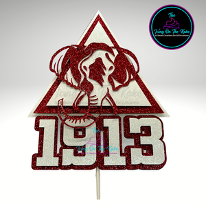 Delta Sorority - Elephant/1913 Cake Topper