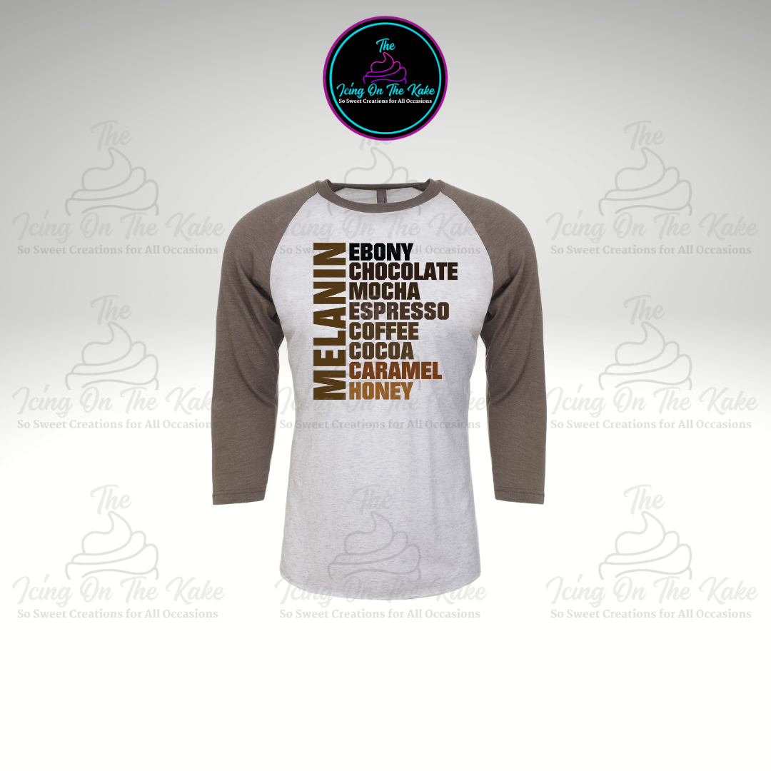 Melanin hotsell baseball jersey