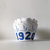 Zeta (ZPhiB) Sorority Cupcake Wrappers