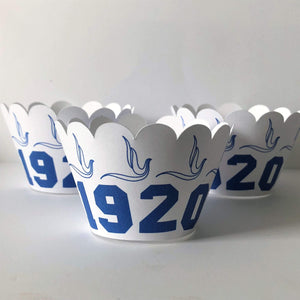 Zeta (ZPhiB) Sorority Cupcake Wrappers