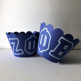 Zeta (ZPhiB) Sorority Cupcake Wrappers