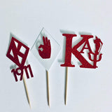 Kappa Cupcake Toppers