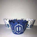 Zeta (ZPhiB) Sorority Cupcake Wrappers